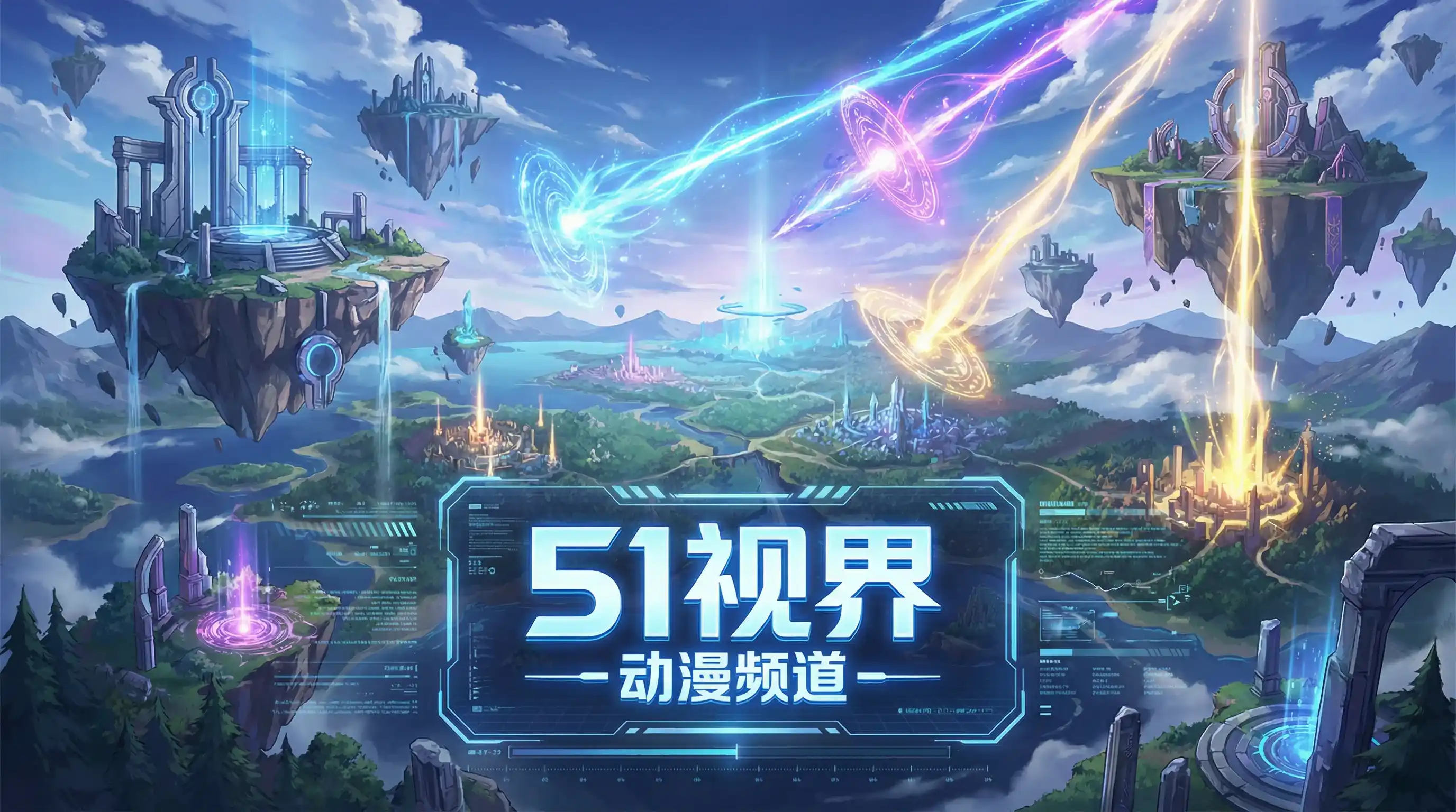 奇幻动漫世界浮空岛屿 - 今日黑料 动漫资讯